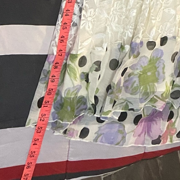 ASOS DESIGN Tall Floral Polka Dot Maxi Dress – Size US 4 (EU 36, UK 8) - Picture 10 of 10